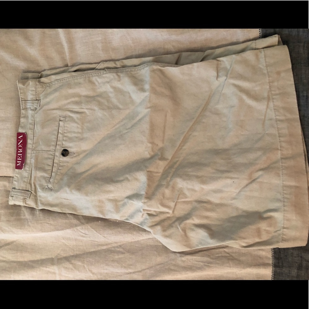 Men’s Merona Khaki Shorts NWT
